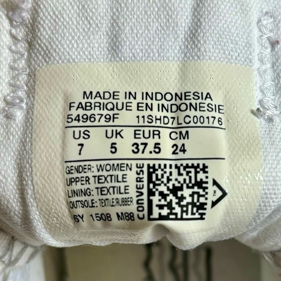 Converse All-Star CT Sparkleknit Low Silver 7 - Picture 10 of 10